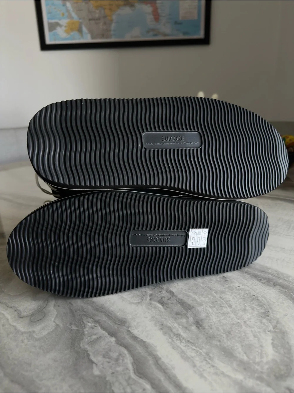 Suicoke QC-ANWP Waterproof Navy Blue Ankle Boots